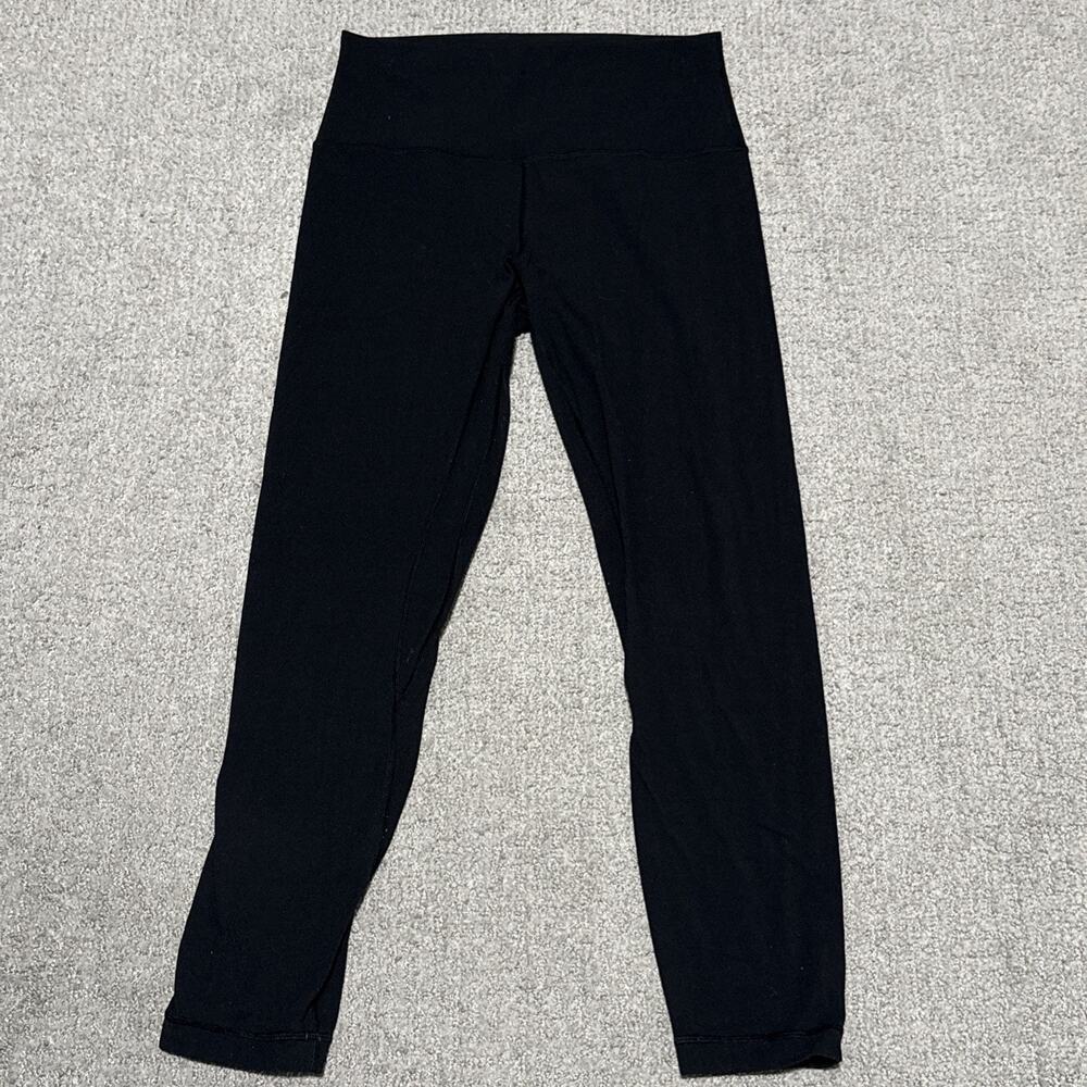 Lululemon Women’s Align High Rise Leggings Pant Black 25” Inseam Size 8